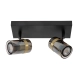 UPTON - Reflektorek - 2xGU10 - Smoke Grey 57900/02/65 Lucide